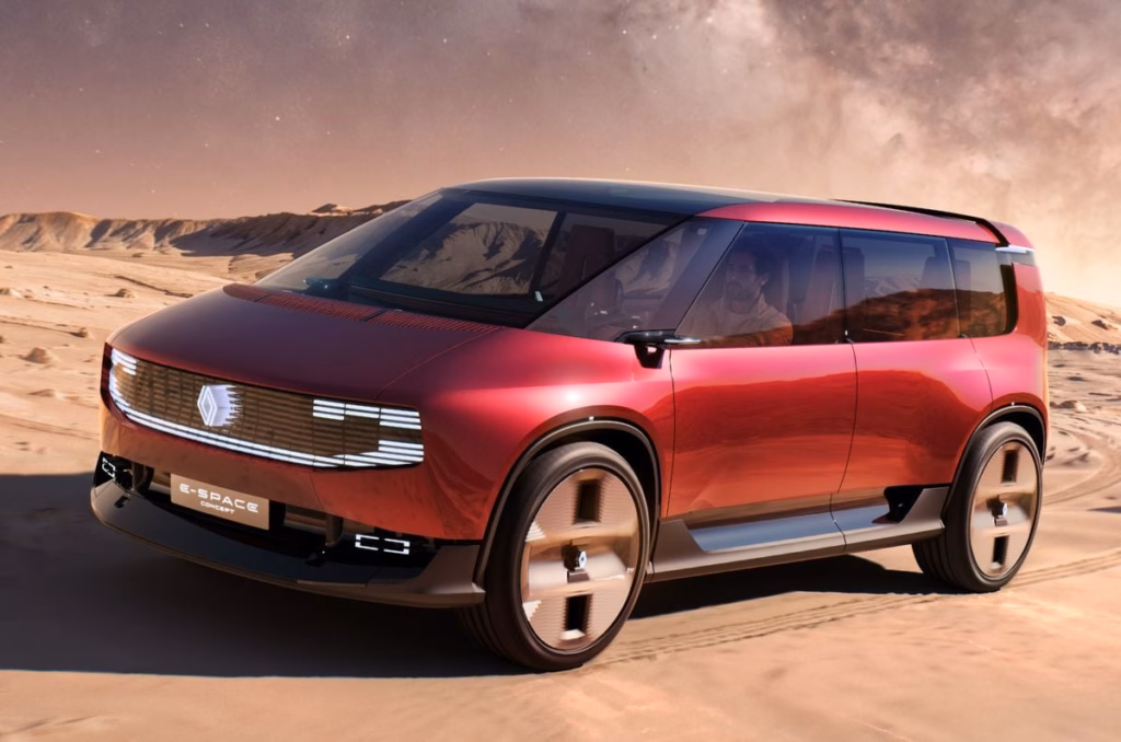 Renault E-Space Concept revives MPV body style for iconic nameplate