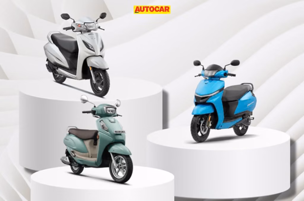 Scooter sales hit record high in first half of FY2027