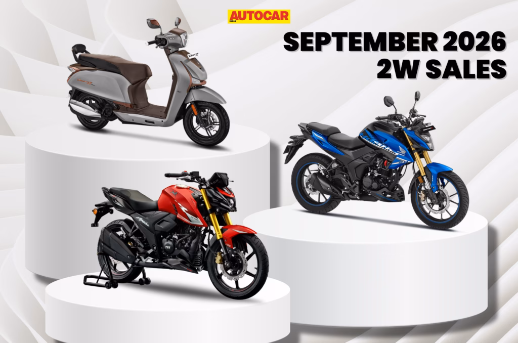 September 2026 two-wheeler sales: Hero reclaims top spot