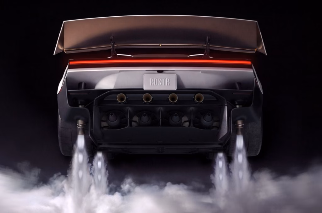 Tesla reveals flying Roadster concept with air thrusters
