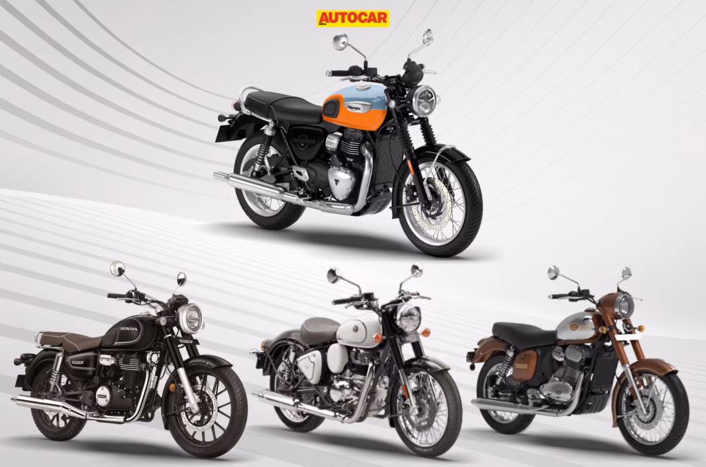 Triumph Bonneville T40 vs rivals: Price and specifications compared