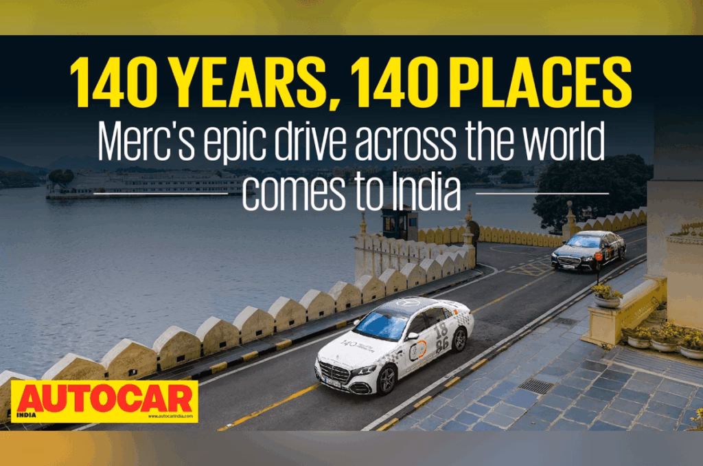 Udaipur to Ahmedabad with globetrotting Mercedes S-Classes feature video
