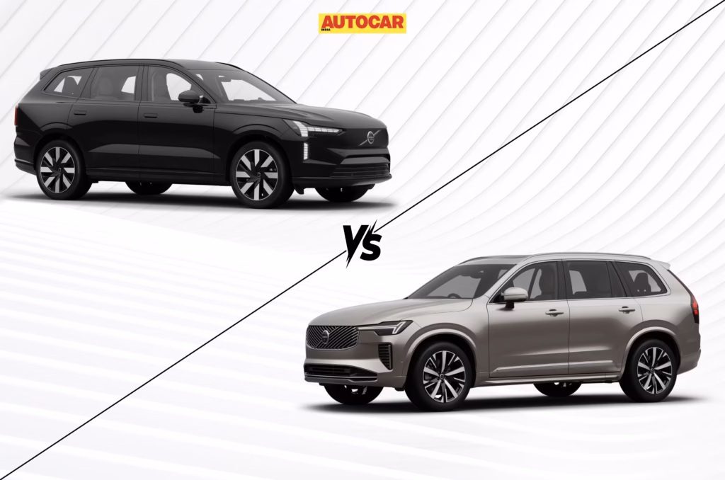 Volvo EX90 vs XC90: Differences and similarities explained